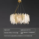 GobekUsa Glass Chandelier Light for Living Room, Bedroom, Dining: Luxury Art Designer Lighting