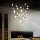 GobekUsa Crystal LED Chandelier for Luxe Living Spaces