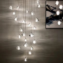 GobekUsa Crystal LED Chandelier for Luxe Living Spaces