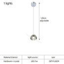 GobekUsa Crystal LED Chandelier for Luxe Living Spaces