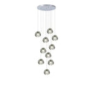 GobekUsa Crystal LED Chandelier for Luxe Living Spaces