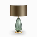 GobekUsa Glass Table Lamp: Modern, Oversized, Simple Lighting for Bedroom and Living Room