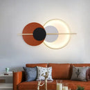 GobekUsa Circular Sofa Luxury Wall Lamp: Simple Modern Nordic Bedroom Lighting