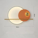 GobekUsa Circular Sofa Luxury Wall Lamp: Simple Modern Nordic Bedroom Lighting