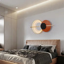 GobekUsa Circular Sofa Luxury Wall Lamp: Simple Modern Nordic Bedroom Lighting