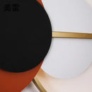 GobekUsa Circular Sofa Luxury Wall Lamp: Simple Modern Nordic Bedroom Lighting