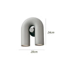 GobekUsa LED U-shaped Wall Lamp for Bedroom and Living Room