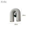 GobekUsa LED U-shaped Wall Lamp for Bedroom and Living Room