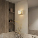 GobekUsa LED Wall Light Fixture Bedroom Balcony Hallway Waterproof Square Terrazzo Bedside Lamp