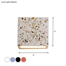 GobekUsa Nordic Terrazzo Wall Sconce - Up Down Hotel Light (Red/White/Blue)