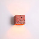 GobekUsa Nordic Terrazzo Wall Sconce - Up Down Hotel Light (Red/White/Blue)