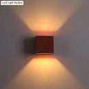 GobekUsa Nordic Terrazzo Wall Sconce - Up Down Hotel Light (Red/White/Blue)