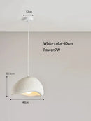 GobekUsa Cream Cloud Chandelier: Modern LED Pendant Lamp for Home, Restaurant, Bar