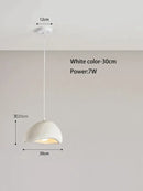 GobekUsa Cream Cloud Chandelier: Modern LED Pendant Lamp for Home, Restaurant, Bar