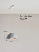 GobekUsa Cream Cloud Chandelier: Modern LED Pendant Lamp for Home, Restaurant, Bar