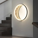 GobekUsa Crescent Moon Wall Lamp for Bedroom and Hallway