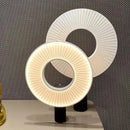 GobekUsa Dix Heures Round Fabric LED Pendant Light for Parlor, Hotel, and Dining Room