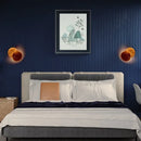 GobekUsa Eclipse Round Wall Lamp for Bedroom, Living Room Lighting and Decoration