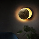 GobekUsa Eclipse Round Wall Lamp for Bedroom, Living Room Lighting and Decoration