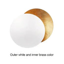 GobekUsa Eclipse Round Wall Lamp for Bedroom, Living Room Lighting and Decoration