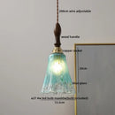 GobekUsa Glass Copper LED Pendant Lights - Modern Home Decor Hanging Lamp