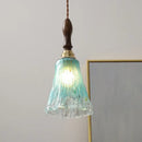 GobekUsa Glass Copper LED Pendant Lights - Modern Home Decor Hanging Lamp