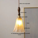 GobekUsa Glass Copper LED Pendant Lights - Modern Home Decor Hanging Lamp