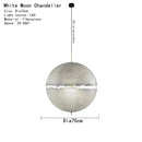 GobekUsa Designer Moon Pendant Chandelier High-end LED Lighting for Living Room Bedroom