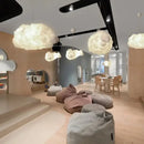 GobekUsa Cloud Chandelier: Modern White Pendant Lamp for Commercial and Home Spaces