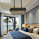 GobekUsa Modern Crystal Block Island Pendant Light