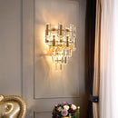 GobekUsa Crystal Wall Lamp: Elegant Living Room & Bedroom Decor