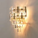 GobekUsa Crystal Wall Lamp: Elegant Living Room & Bedroom Decor