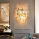GobekUsa Crystal Wall Lamp: Elegant Living Room & Bedroom Decor