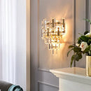 GobekUsa Crystal Wall Lamp: Elegant Living Room & Bedroom Decor