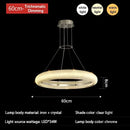 GobekUsa Elegant Chrome Crystal Chandelier for Dining Room Living Room Bedroom Hallway