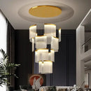 GobekUsa Elegant LED Ceiling Chandelier for Modern Bedroom and Dining Room