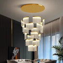 GobekUsa Elegant LED Ceiling Chandelier for Modern Bedroom and Dining Room