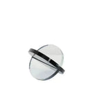 GobekUsa Intersect Glass Ball Semicircle Decoration - Transparent Geometric Home Decor