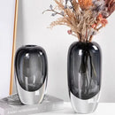 GobekUsa Crystal Glass Flower Terrarium Vase: Home Decoration & Floral Accessory