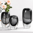 GobekUsa Crystal Glass Flower Terrarium Vase: Home Decoration & Floral Accessory