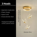 GobekUsa Butterfly Staircase Pendant Lights Loft Style Lamps