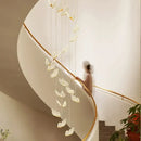 GobekUsa Butterfly Staircase Pendant Lights Loft Style Lamps