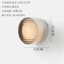 GobekUsa Dimple Potato Chip Round LED Wall Lamp for Modern Minimalist Atmosphere