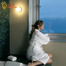 GobekUsa Dimple Potato Chip Round LED Wall Lamp for Modern Minimalist Atmosphere