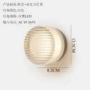 GobekUsa Dimple Potato Chip Round LED Wall Lamp for Modern Minimalist Atmosphere