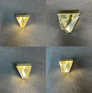 GobekUsa Crystal Wall Sconce Light for Living Room Bedroom Hallway Lighting