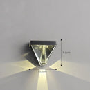 GobekUsa Crystal Wall Sconce Light for Living Room Bedroom Hallway Lighting