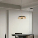 GobekUsa Glass Pendant Lights LED Modern Dining Room Nordic Restaurant Hanging Lamp