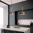 GobekUsa Glass Pendant Lights LED Modern Dining Room Nordic Restaurant Hanging Lamp