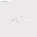 GobekUsa Modern Tubular LED Vanity Lamp in Black/White Finish for Bathroom Wall Lighting